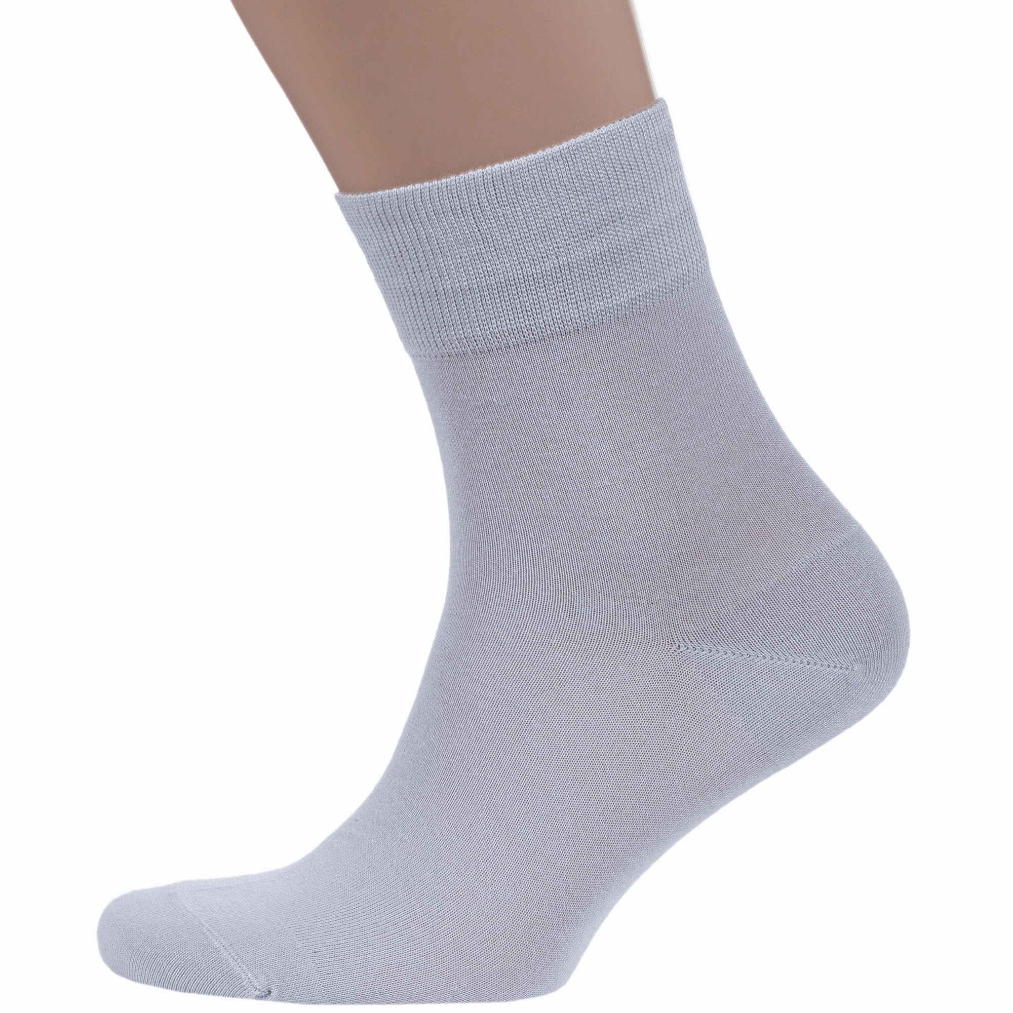 

Носки мужские Grinston socks 15D1 серые 25, Серый, 15D1