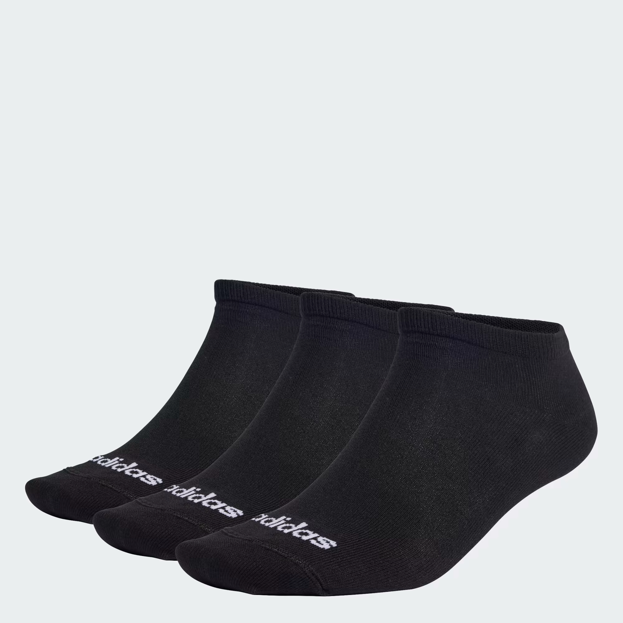 Набор носков Adidas для мужчин, из 3х пар, IC1299, размер M, черно-белые-095A