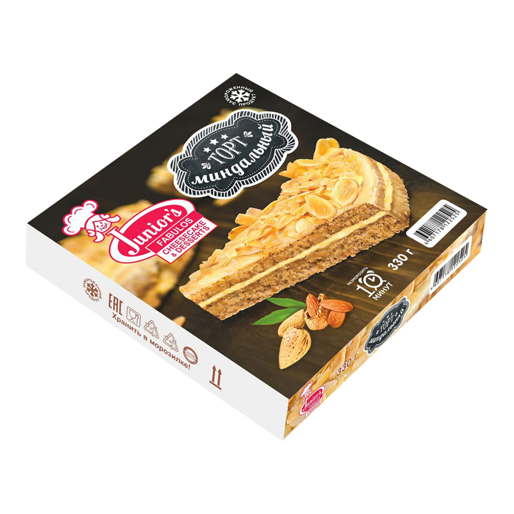 

Торт Junior`s Миндальный 330 г