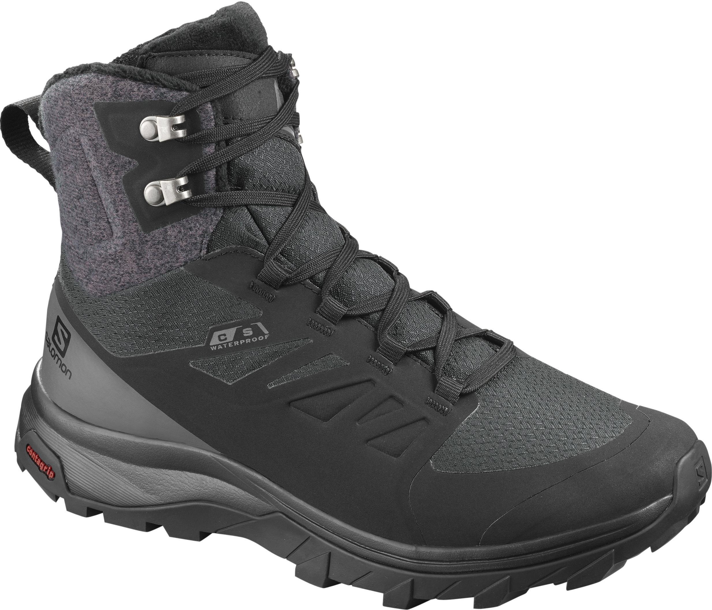 фото Ботинки salomon outblast ts cswp w, black, 8.5 uk