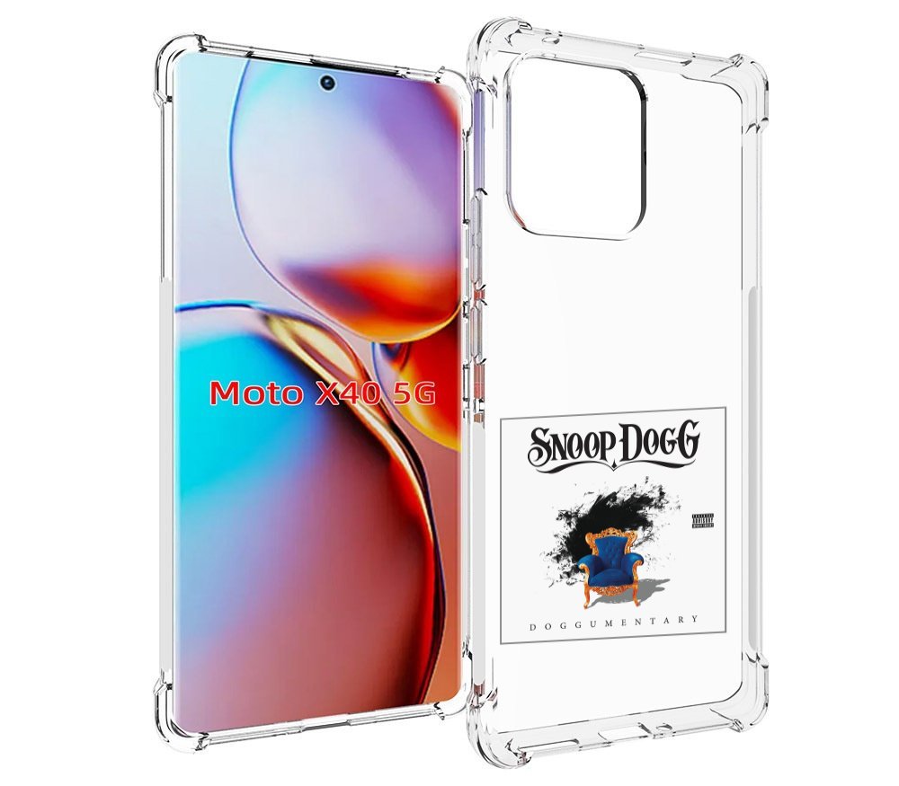 

Чехол MyPads Snoop Dogg DOGGUMENTARY для Motorola Moto X40, Прозрачный, Tocco
