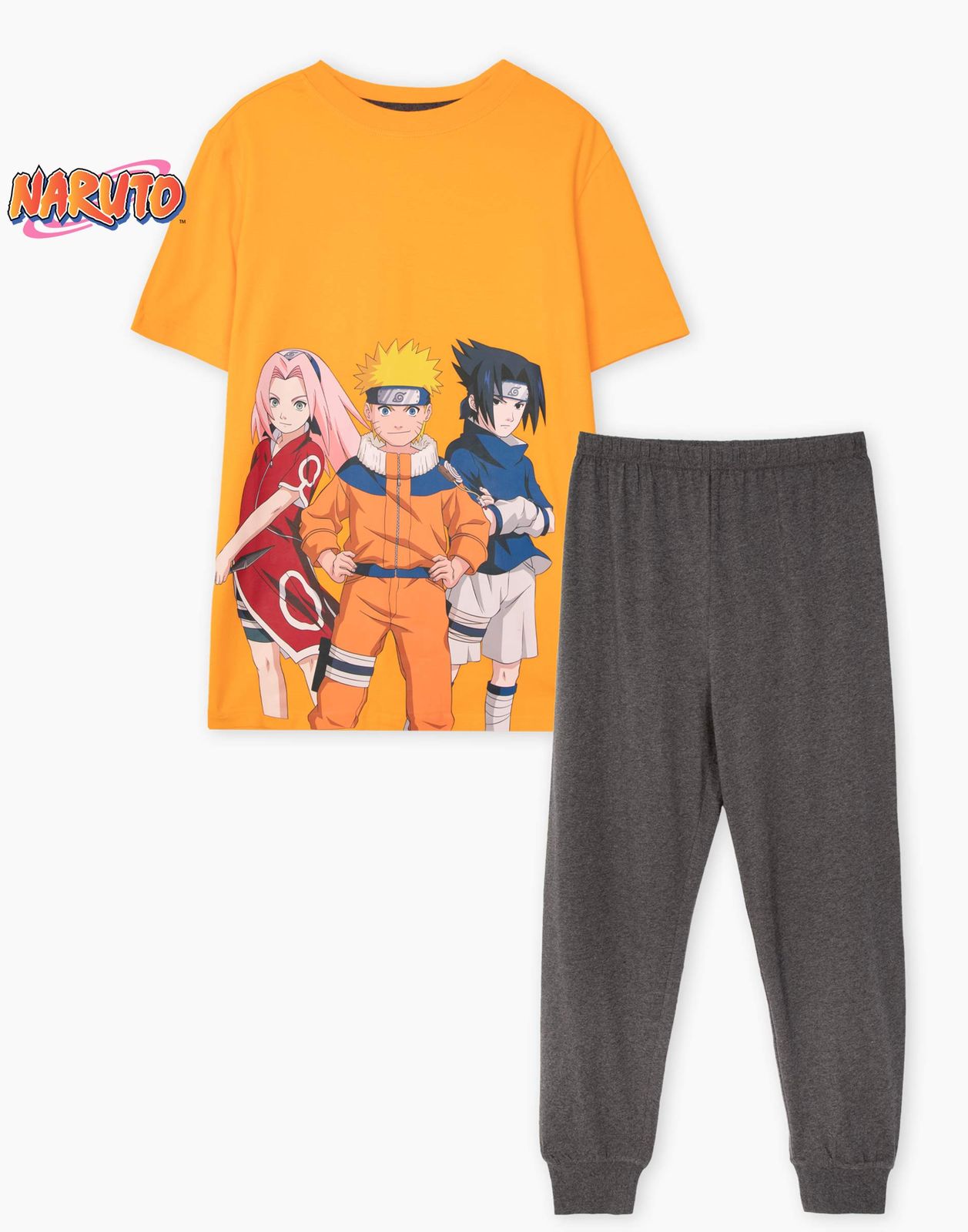 Пижама детская Gloria Jeans BSL000459, оранжевый/разноцветный, 146