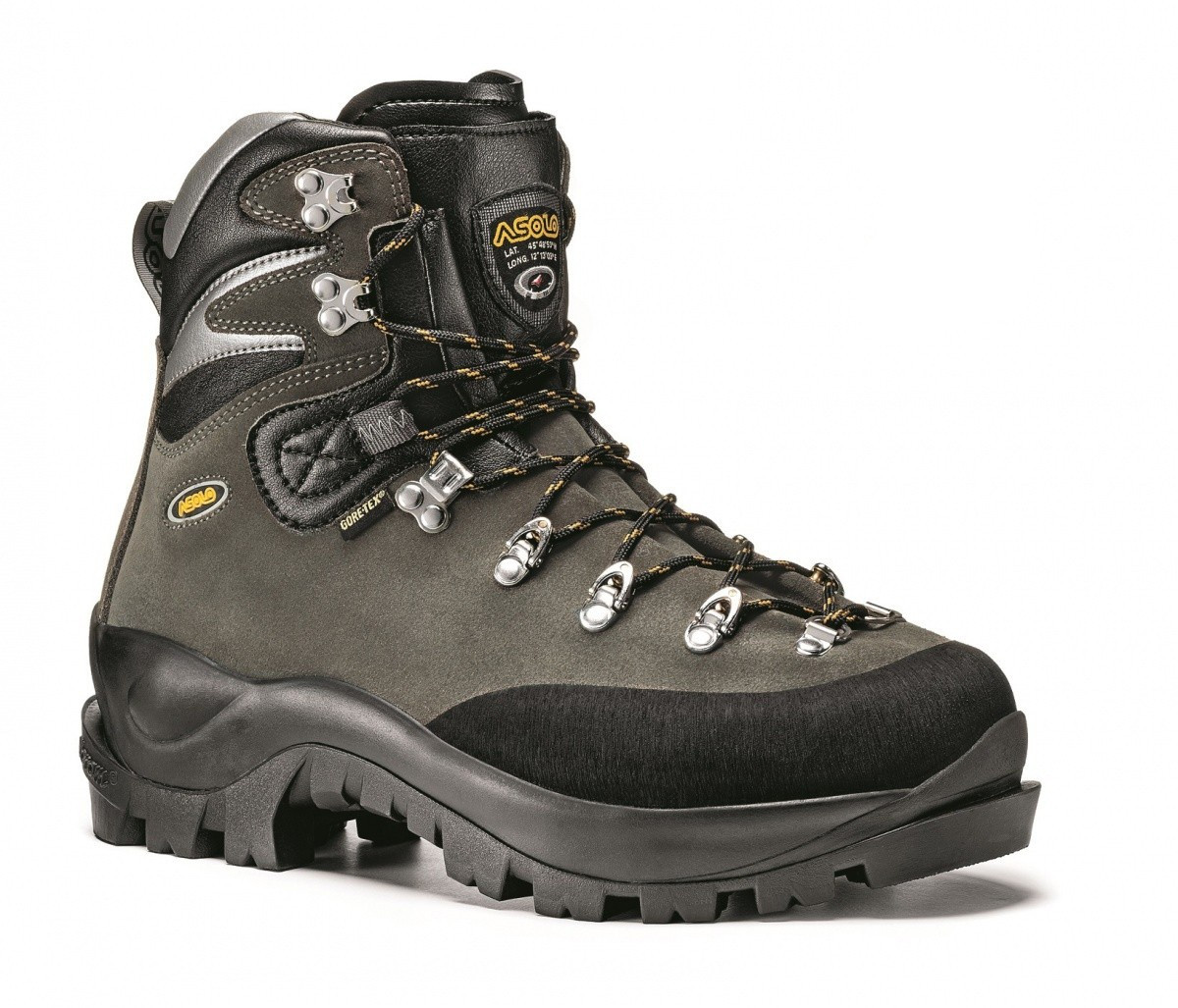 фото Ботинки asolo alpine aconcagua gv, black/graphite, 46 eu