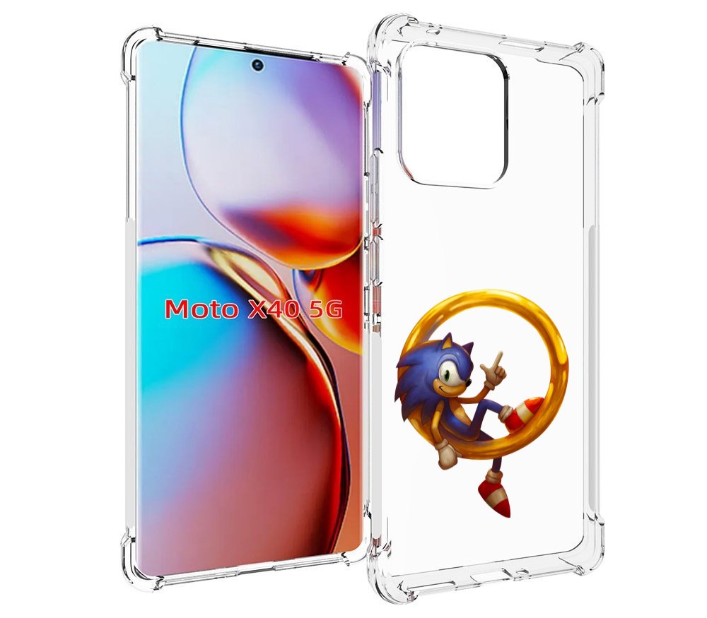 

Чехол MyPads Sonic-R для Motorola Moto X40, Прозрачный, Tocco