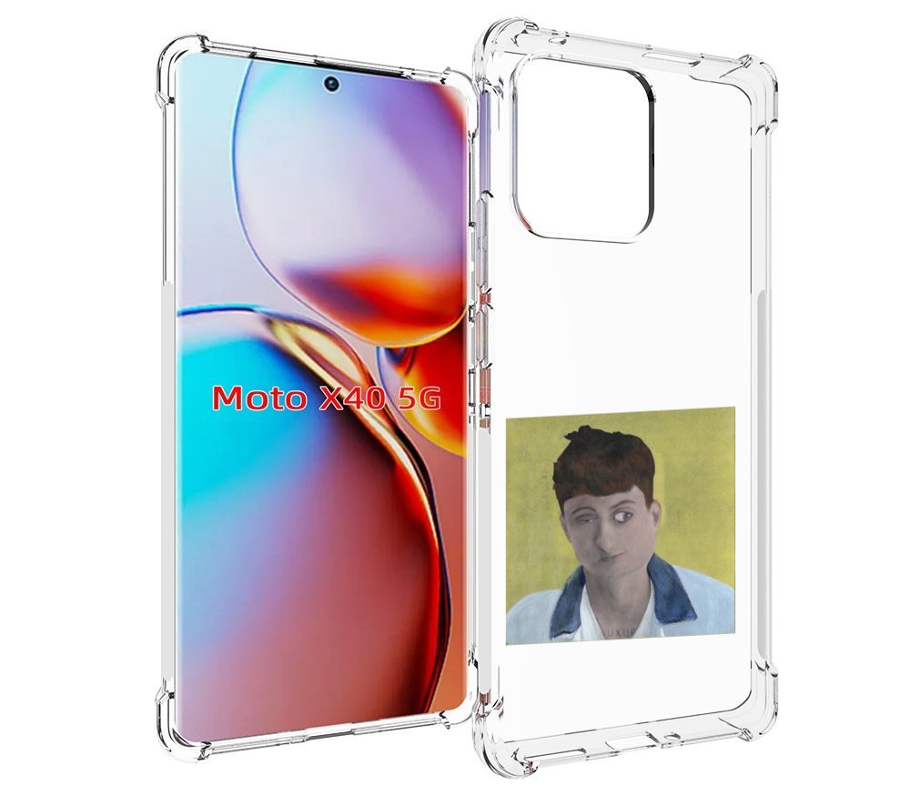 

Чехол MyPads Stay Ugly Boulevard Depo для Motorola Moto X40, Прозрачный, Tocco