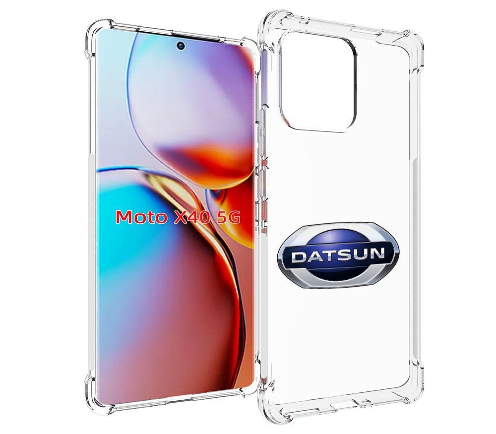 

Чехол MyPads datsun мужской для Motorola Moto X40, Прозрачный, Tocco