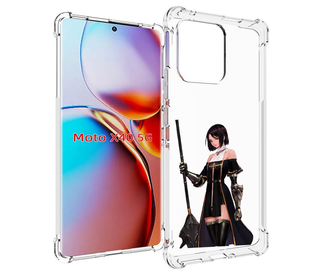 

Чехол MyPads dungeon-fighter для Motorola Moto X40, Прозрачный, Tocco