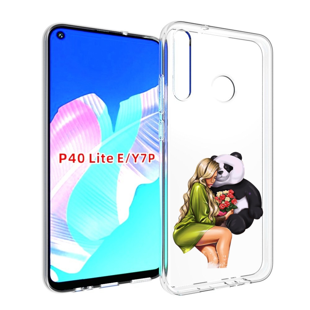

Чехол бампер MyPads Девушка-с-пандой-с-букетом женский для Huawe, Прозрачный, Tocco