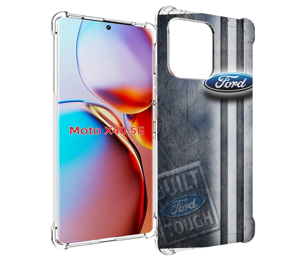 

Чехол MyPads ford форд 2 для Motorola Moto X40, Прозрачный, Tocco