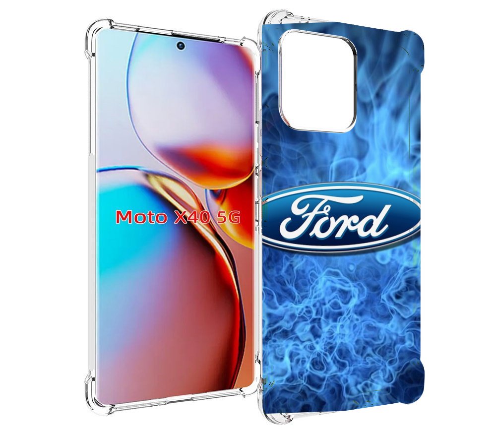 

Чехол MyPads ford-форд-22 м для Motorola Moto X40, Прозрачный, Tocco