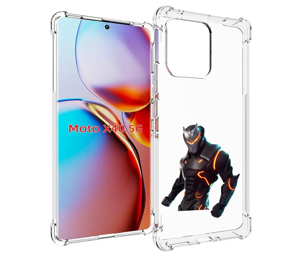 

Чехол MyPads fortnite-1 для Motorola Moto X40, Прозрачный, Tocco