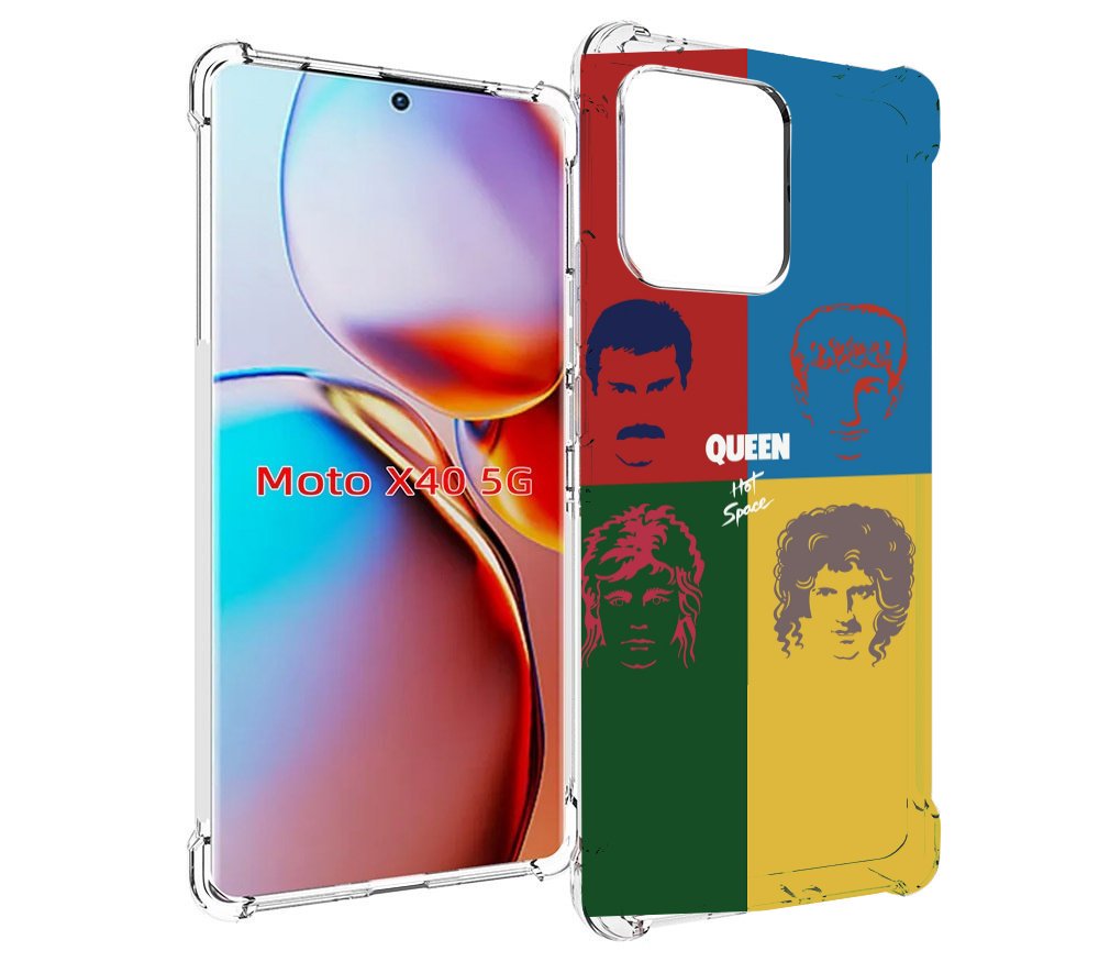 

Чехол MyPads hot space queen альбом для Motorola Moto X40, Прозрачный, Tocco