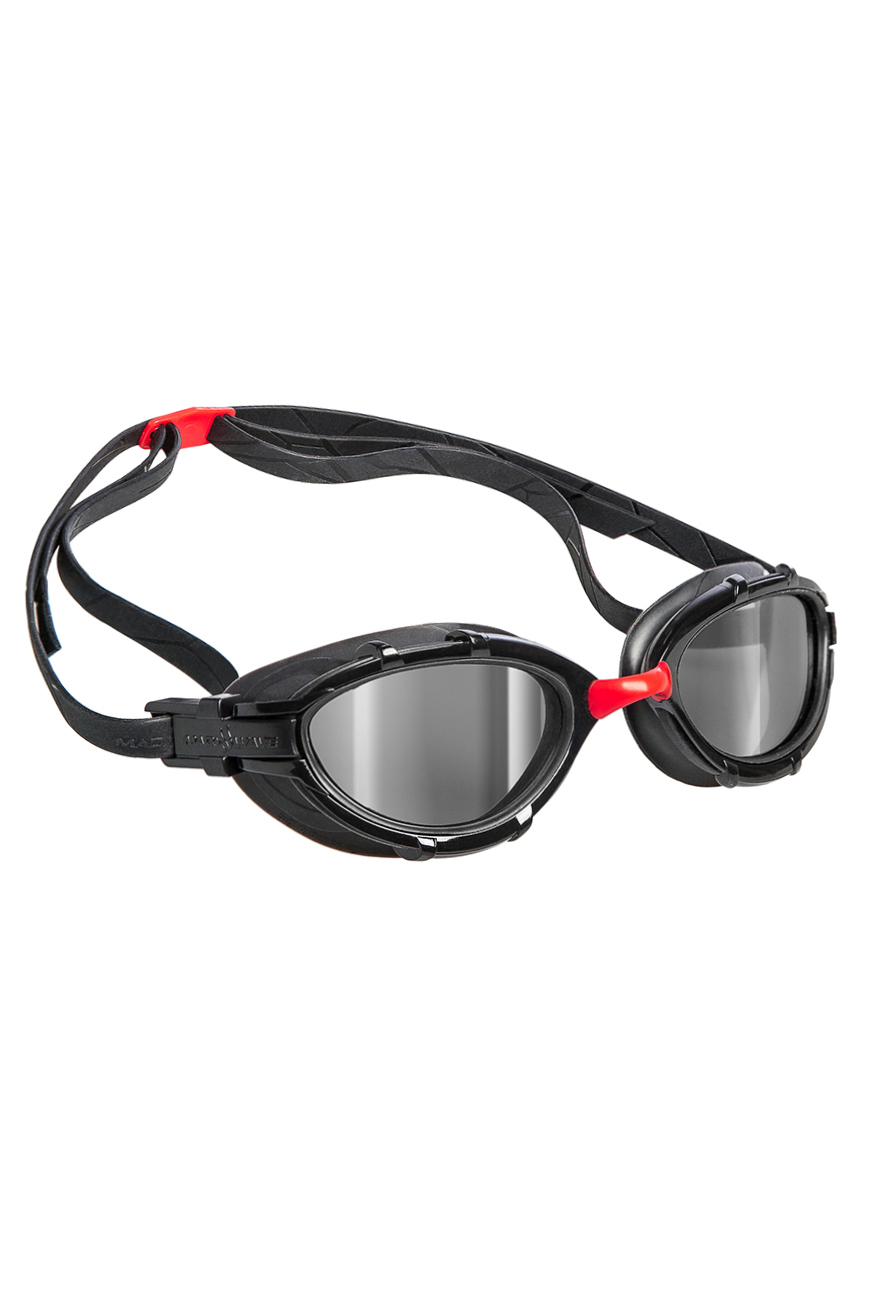 фото Очки madwave triathlon mirror red