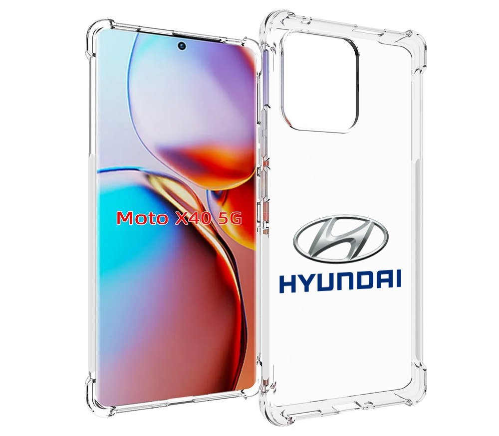 

Чехол MyPads hyundai-4 мужской для Motorola Moto X40, Прозрачный, Tocco