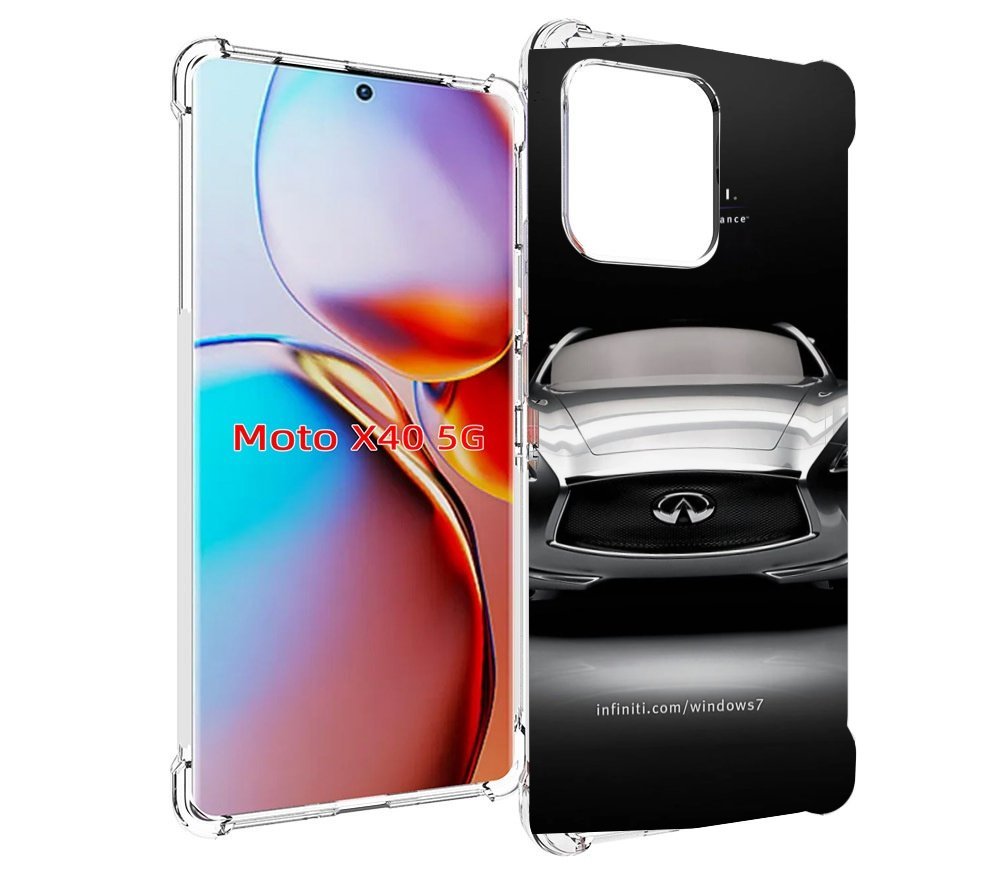 

Чехол MyPads infiniti-инфинити-1 для Motorola Moto X40, Прозрачный, Tocco
