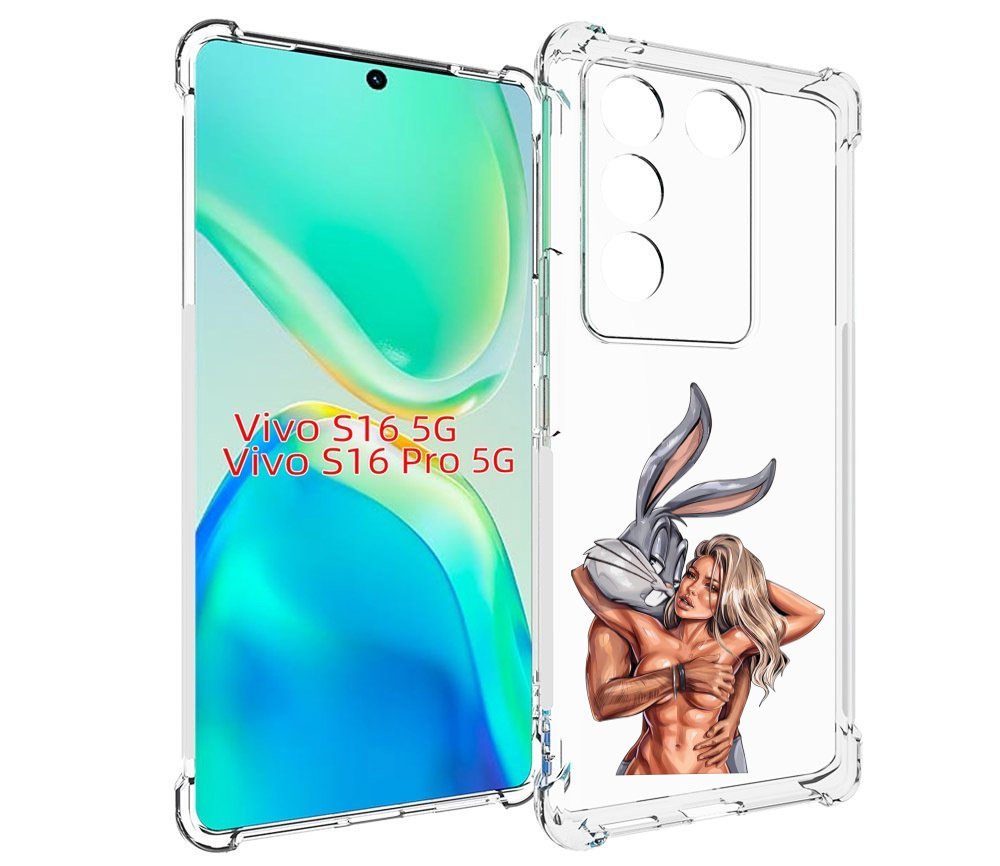 

Чехол MyPads красивая-девушка-с-бак-банни женский для Vivo S16 5G / S16 Pro 5G / V27 / ..., Tocco