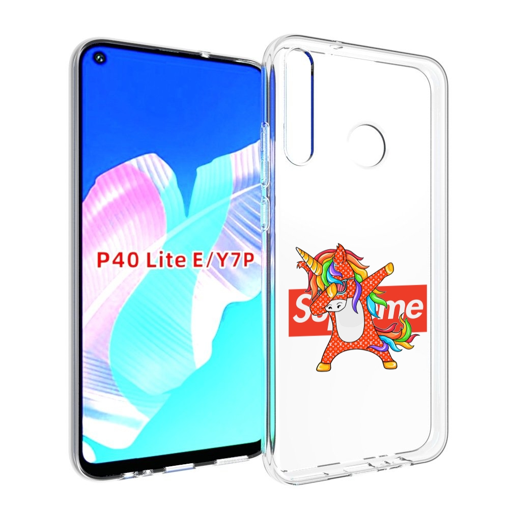 

Чехол бампер MyPads Единорог-суприм для Huawei P40 Lite E, Прозрачный, Tocco