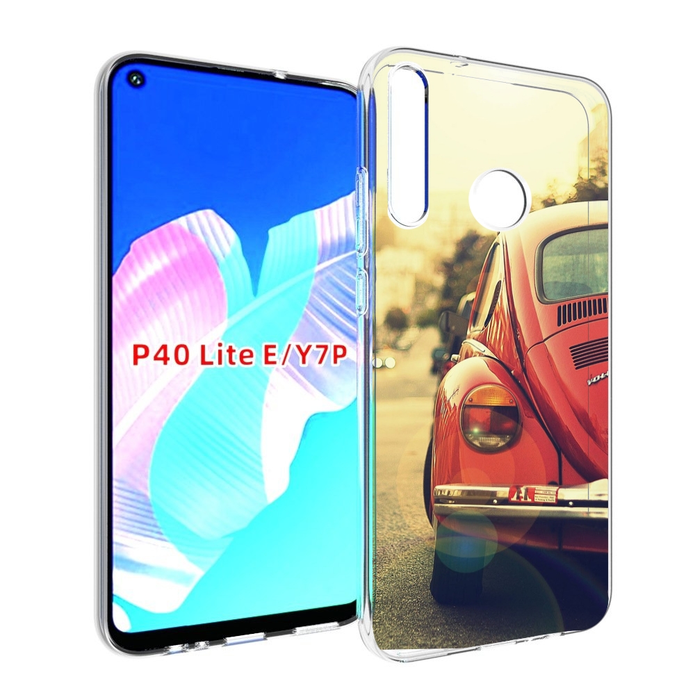 

Чехол бампер MyPads Жук для Huawei P40 Lite E, Прозрачный, Tocco