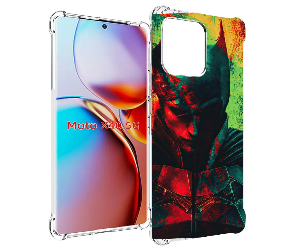 

Чехол MyPads The Batman для Motorola Moto X40, Прозрачный, Tocco