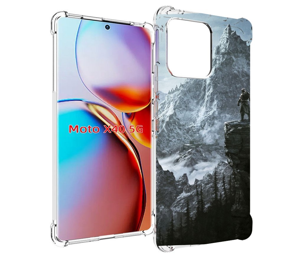 

Чехол MyPads The Elder Scrolls V Skyrim для Motorola Moto X40, Прозрачный, Tocco