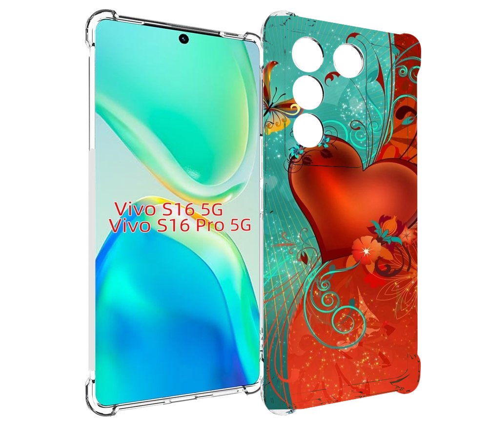 

Чехол MyPads красивые-яркие-сердечки для Vivo S16 5G/S16 Pro 5G/V27/V27 Pro, Tocco