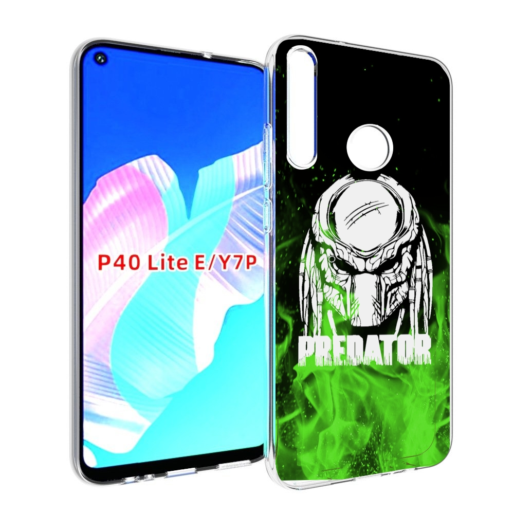 

Чехол бампер MyPads Знак-хищника для Huawei P40 Lite E, Прозрачный, Tocco