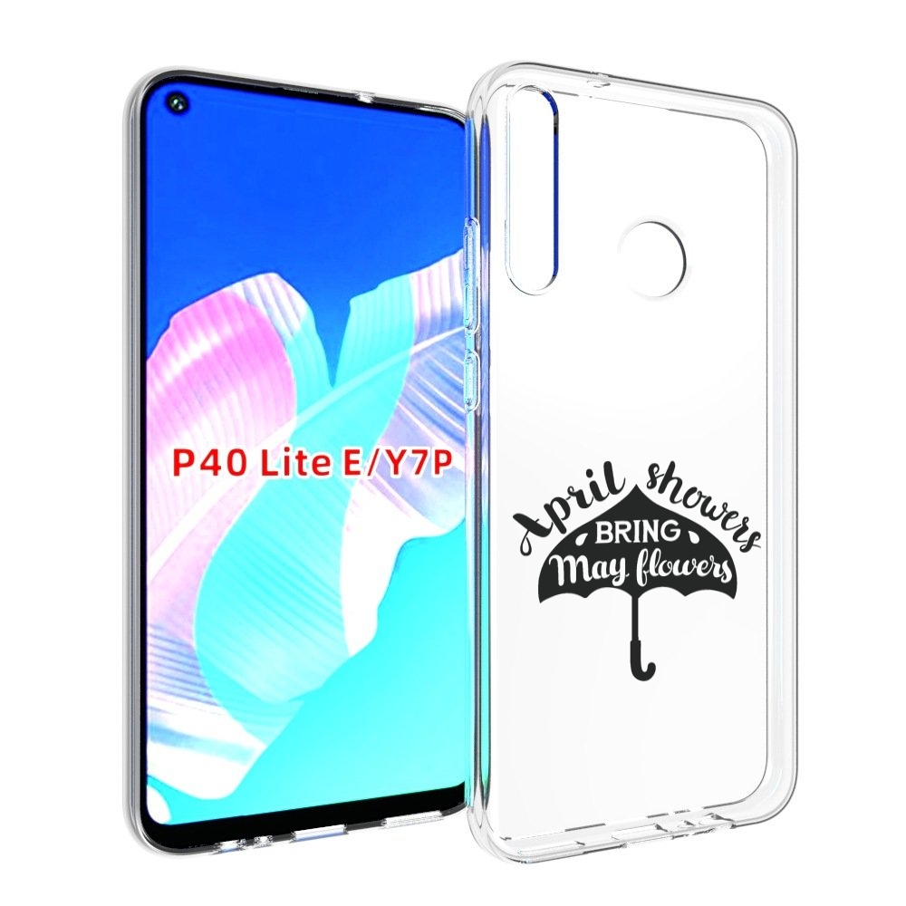Чехол бампер MyPads Зонтик для Huawei P40 Lite E