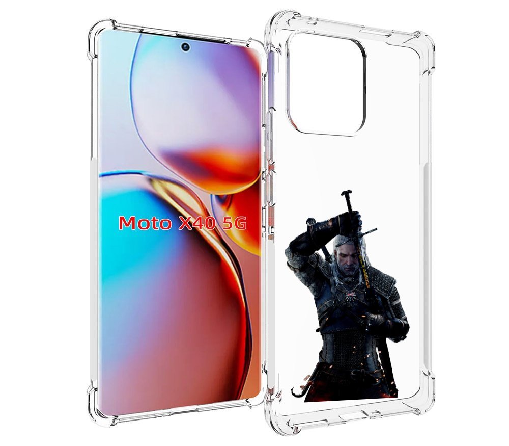 

Чехол MyPads The-Witcher-3-Ведьмак для Motorola Moto X40, Прозрачный, Tocco