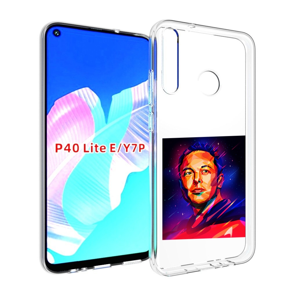 

Чехол бампер MyPads Илон-Маск для Huawei P40 Lite E, Прозрачный, Tocco