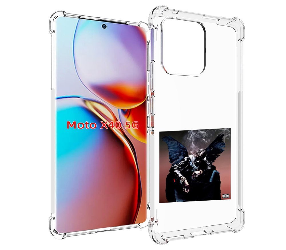 

Чехол MyPads Travis Scott - Birds In The Trap Sing McKnight для Motorola Moto X40, Прозрачный, Tocco