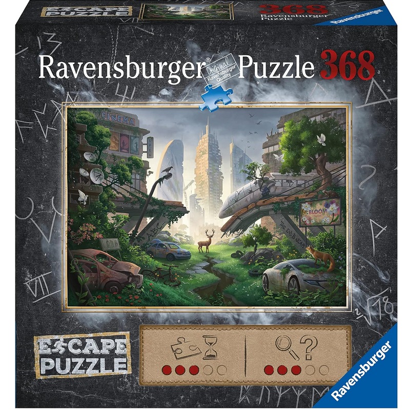 

Пазл-квест Ravensburger 368 Опустошенный город, 17279