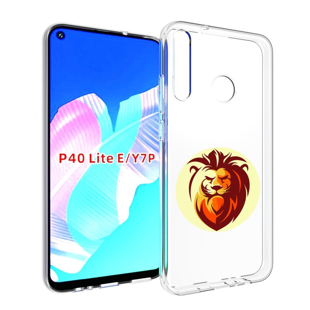 

Чехол бампер MyPads Картинка-Лев для Huawei P40 Lite E, Прозрачный, Tocco