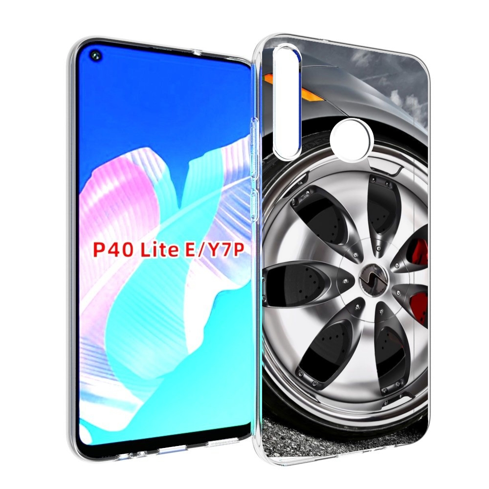 

Чехол бампер MyPads Колесо мужской для Huawei P40 Lite E, Прозрачный, Tocco