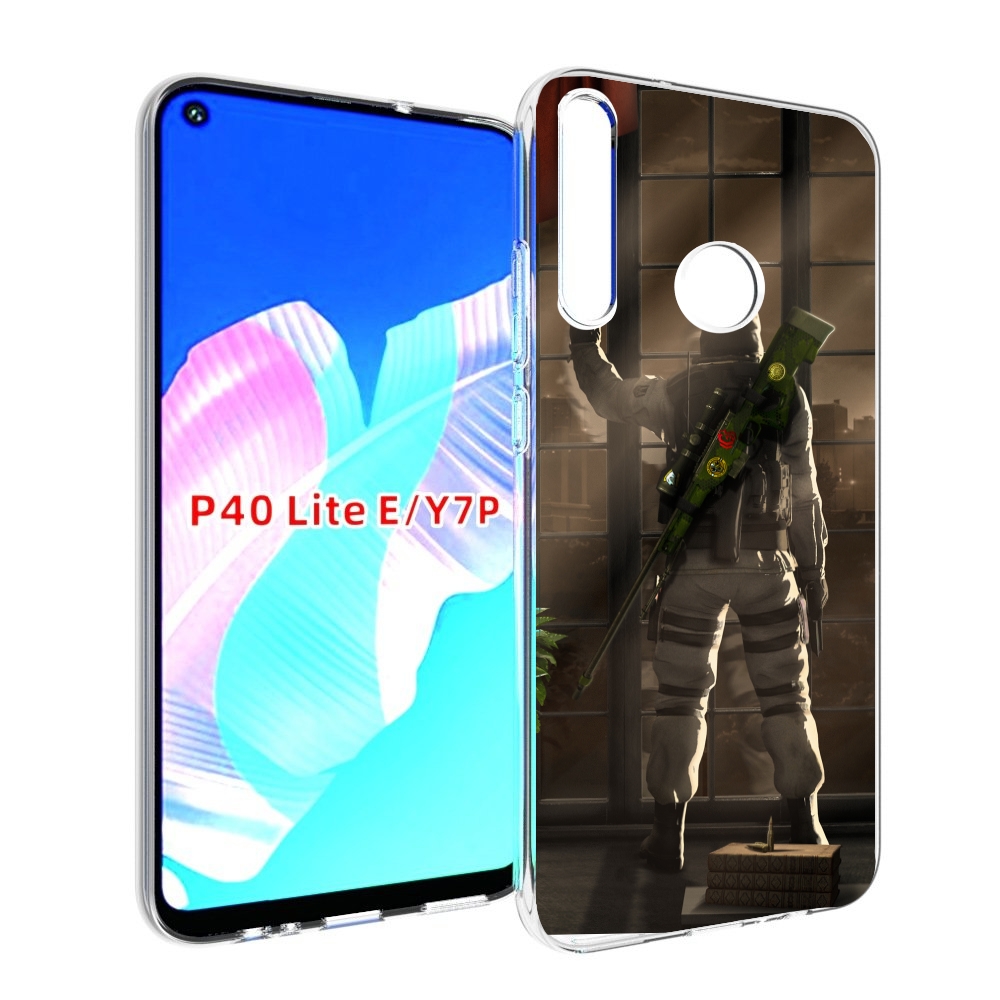 

Чехол бампер MyPads Контр-Страйк-в-дыму для Huawei P40 Lite E, Прозрачный, Tocco