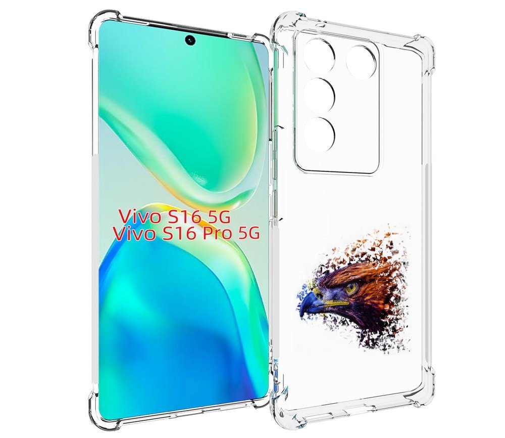 

Чехол MyPads красочный орел для Vivo S16 5G/S16 Pro 5G/V27/V27 Pro, Tocco