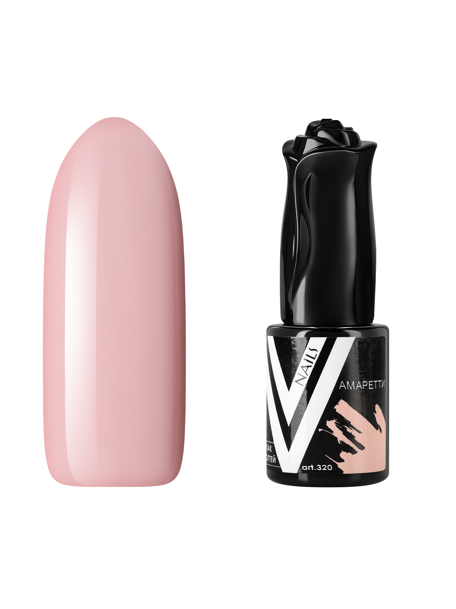 

Гель-лак для ногтей Vogue Nails плотный, самовыравнивающийся, светлый, бежевый, 10 мл