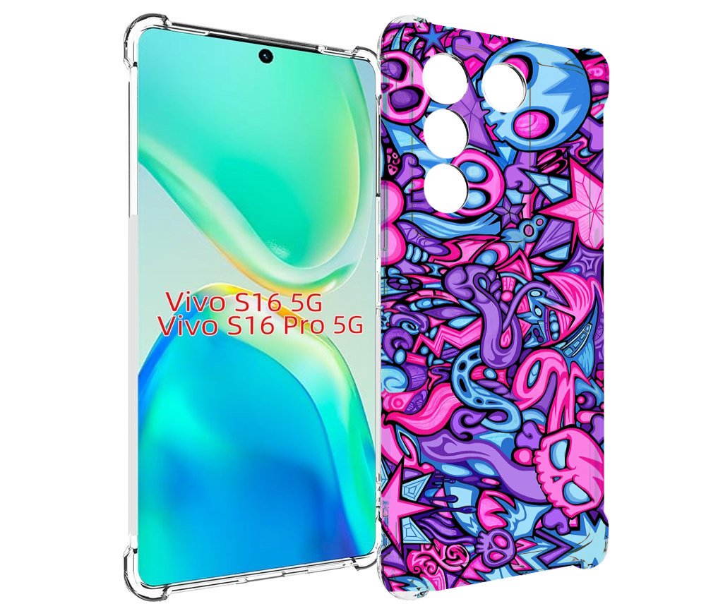 

Чехол MyPads крутой-паттерн для Vivo S16 5G/S16 Pro 5G/V27/V27 Pro, Tocco