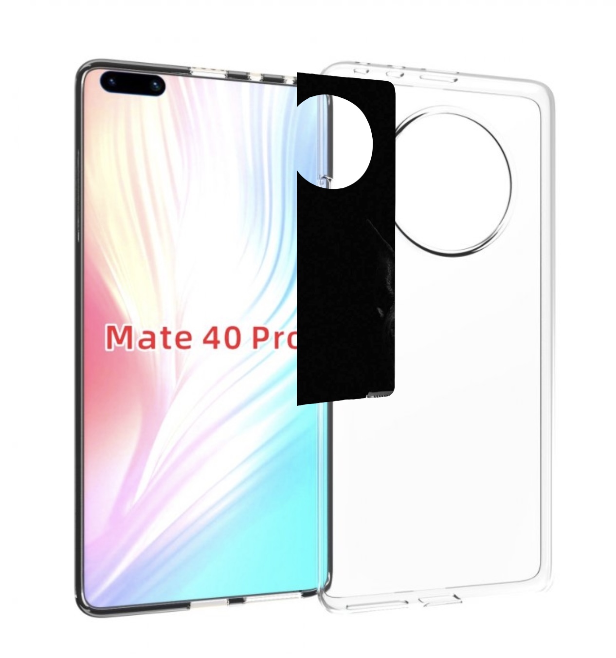 

Чехол MyPads доберман мужской для Huawei Mate 40 Pro (NOH-NX9), Прозрачный, Tocco