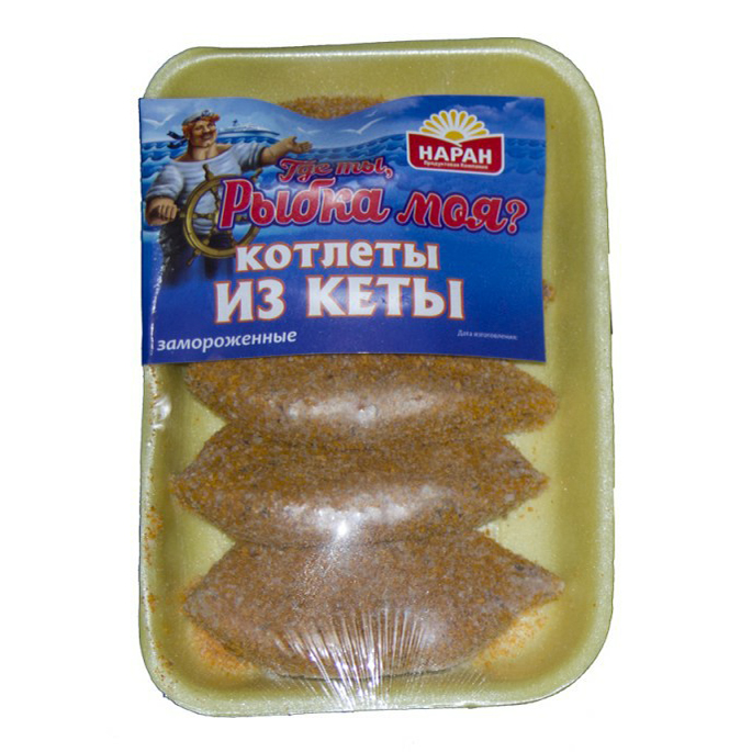

Котлеты Наран из кеты замороженные 400 г