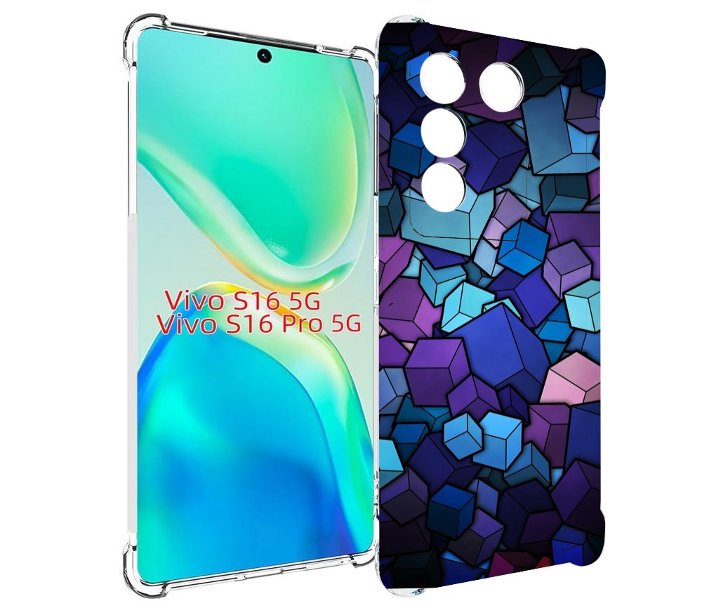 

Чехол MyPads лепестки для Vivo S16 5G/S16 Pro 5G/V27/V27 Pro, Tocco