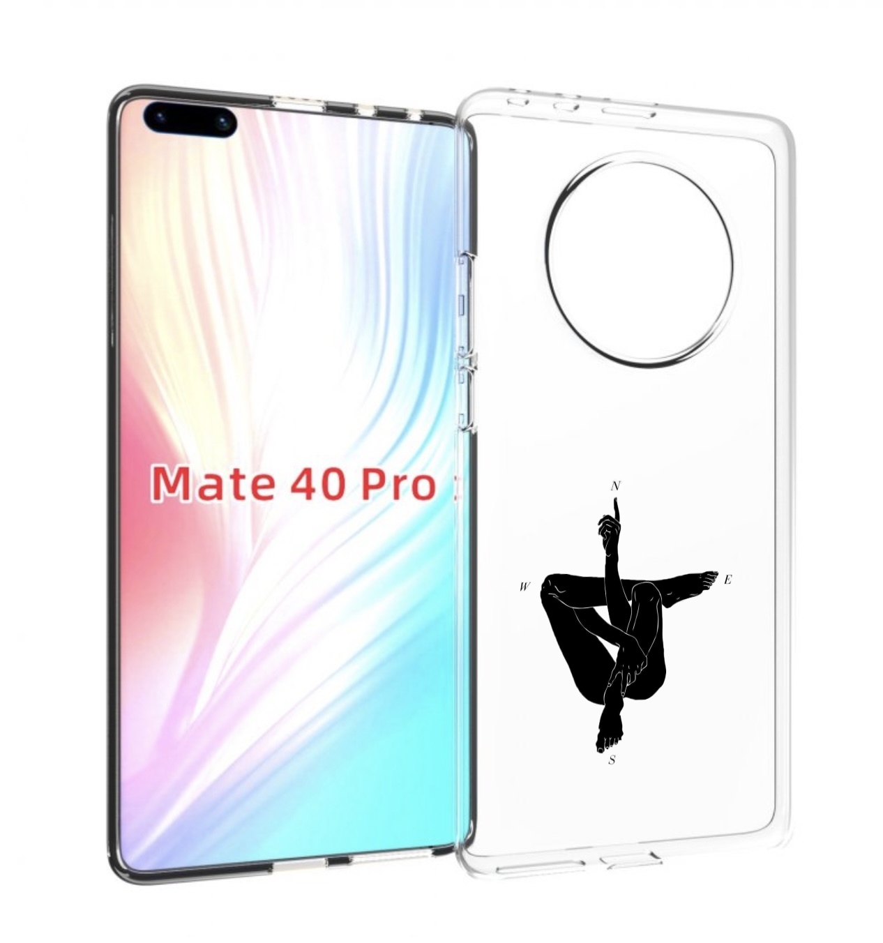 фото Чехол mypads живой компас для huawei mate 40 pro (noh-nx9)