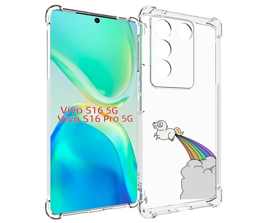 

Чехол MyPads летающее-пони детский для Vivo S16 5G/S16 Pro 5G/V27/V27 Pro, Tocco