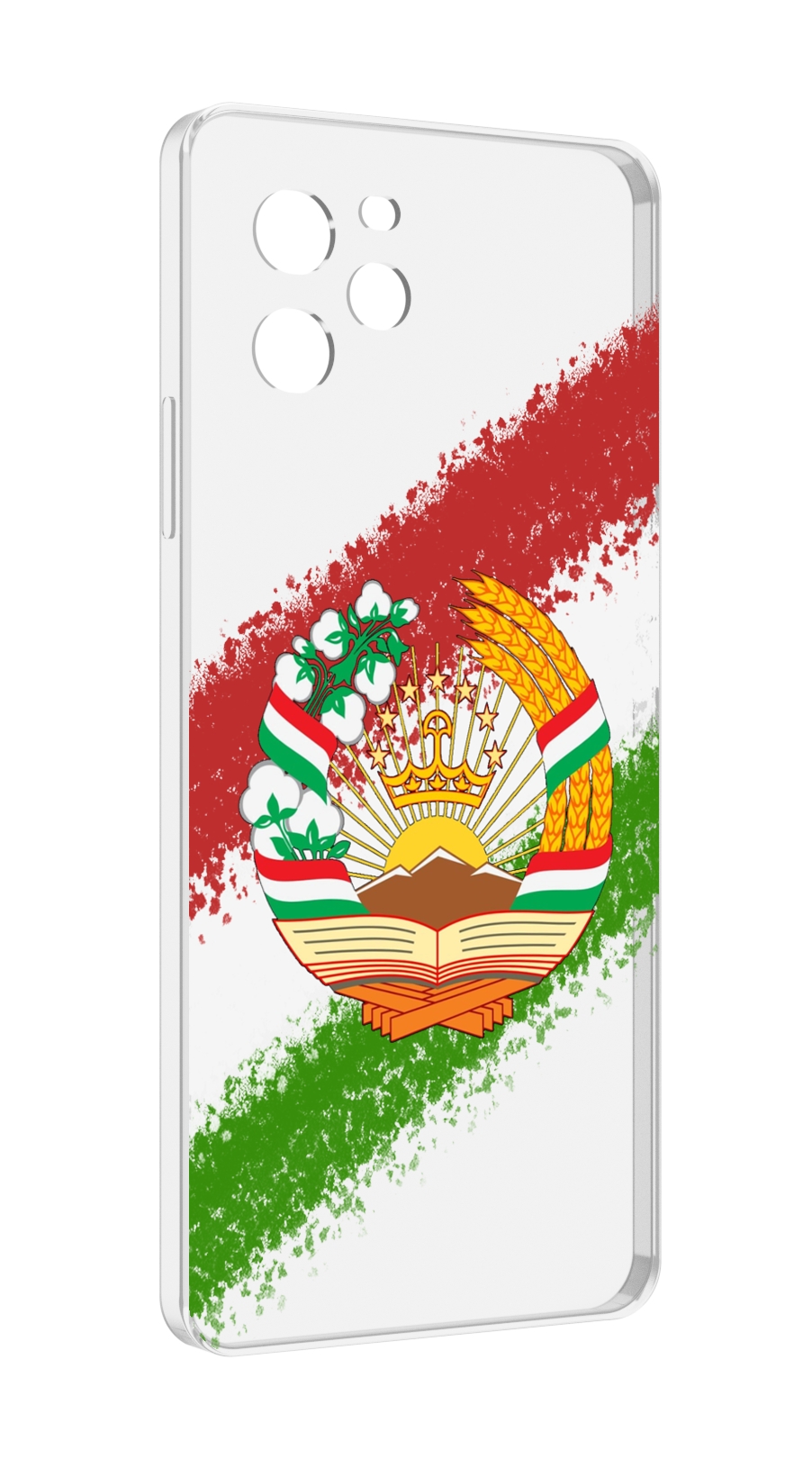 

Чехол MyPads герб флаг Таджикистана для Huawei Nova Y61 / Huawei Enjoy 50z, Прозрачный, Tocco