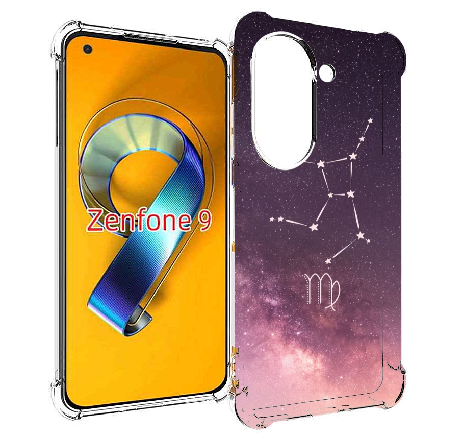 

Чехол MyPads знак зодиака дева 4 для Asus Zenfone 9 (AI2202), Прозрачный, Tocco