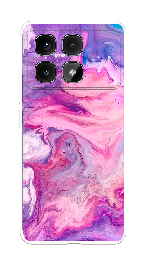 

Чехол на Xiaomi Redmi K70 Ultra "Нежно-розовая абстракция", Розовый, 323050-1