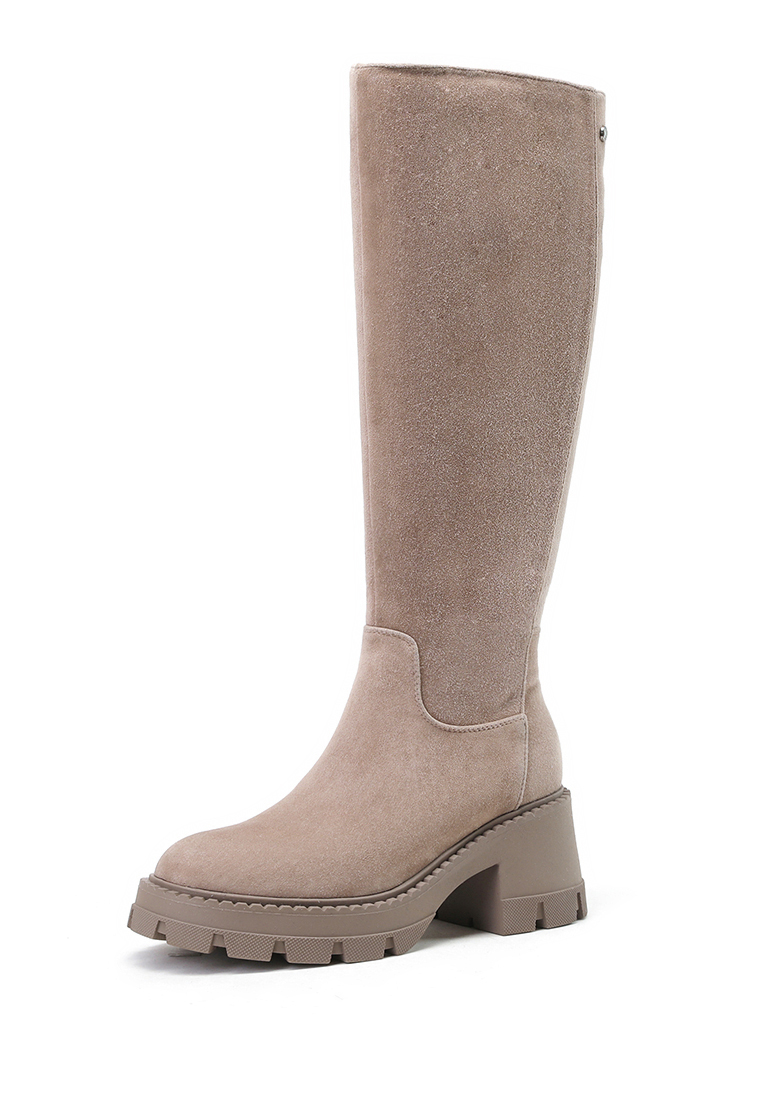 

Сапоги женские Pierre Cardin 220216 коричневые 39 RU, Коричневый, 220216