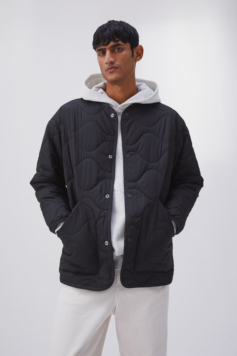 

Куртка мужская H&M 1109688001 черная 2XL (доставка из-за рубежа), Черный, 1109688001