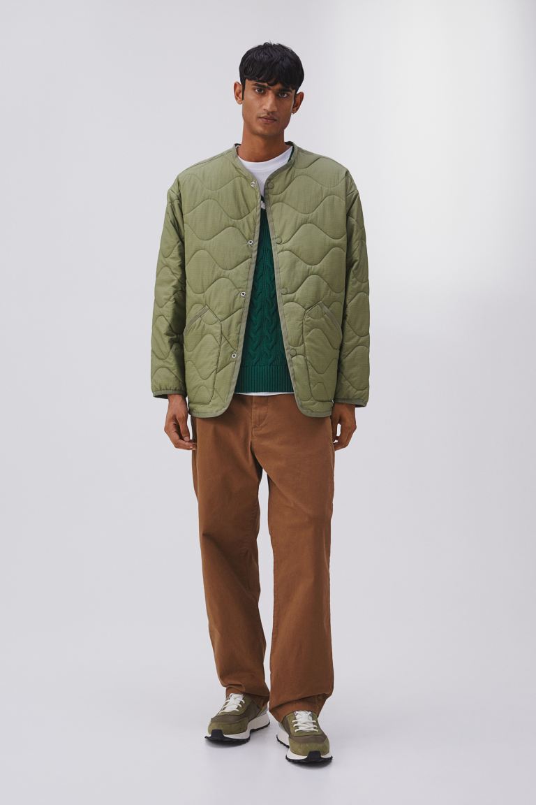 

Куртка мужская H&M 1109688002 хаки S (доставка из-за рубежа), 1109688002