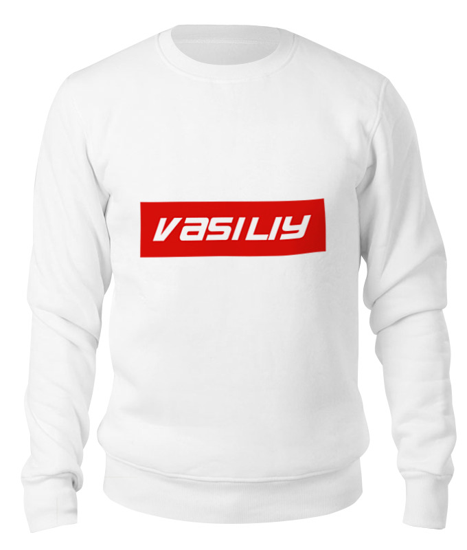 

Свитшот унисекс Printio Vasiliy белый S, Vasiliy