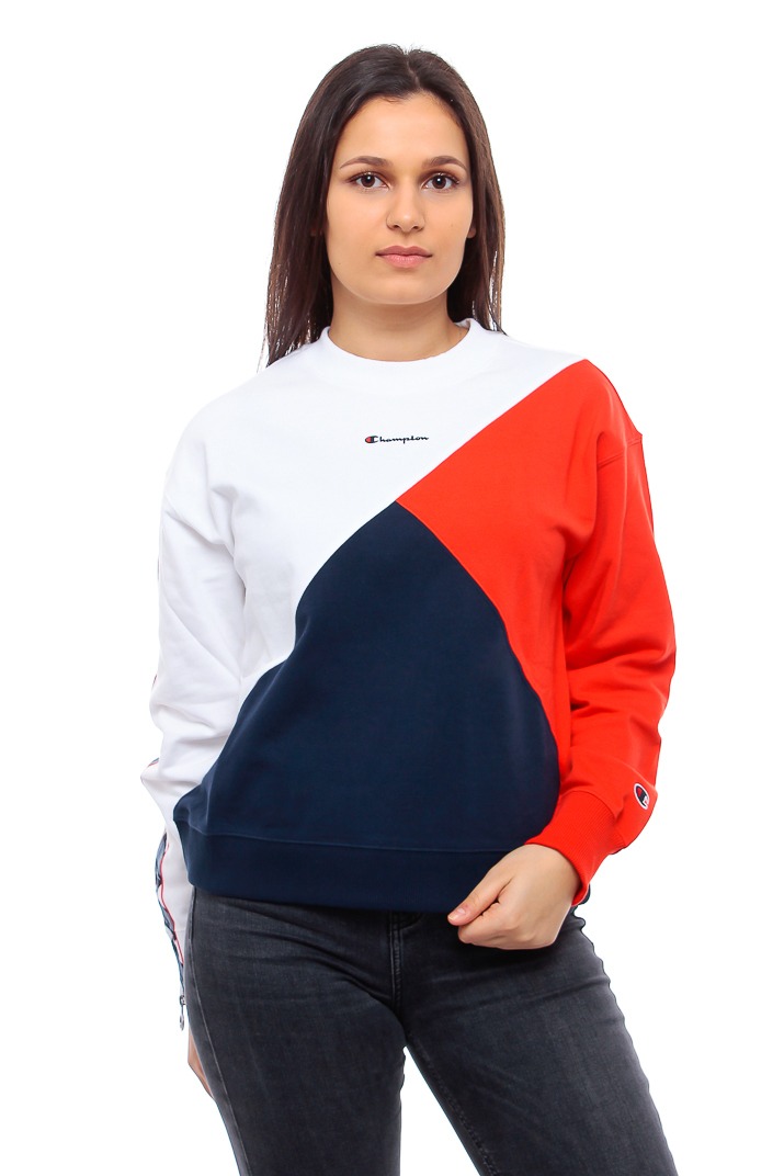 Свитшот женский Champion 112759-WW001 белый XS 4190₽